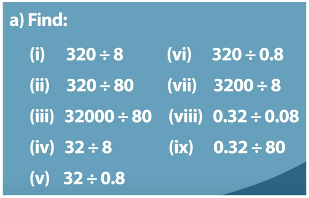 Place Value Questions