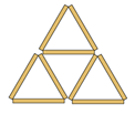 Matchatick triangles