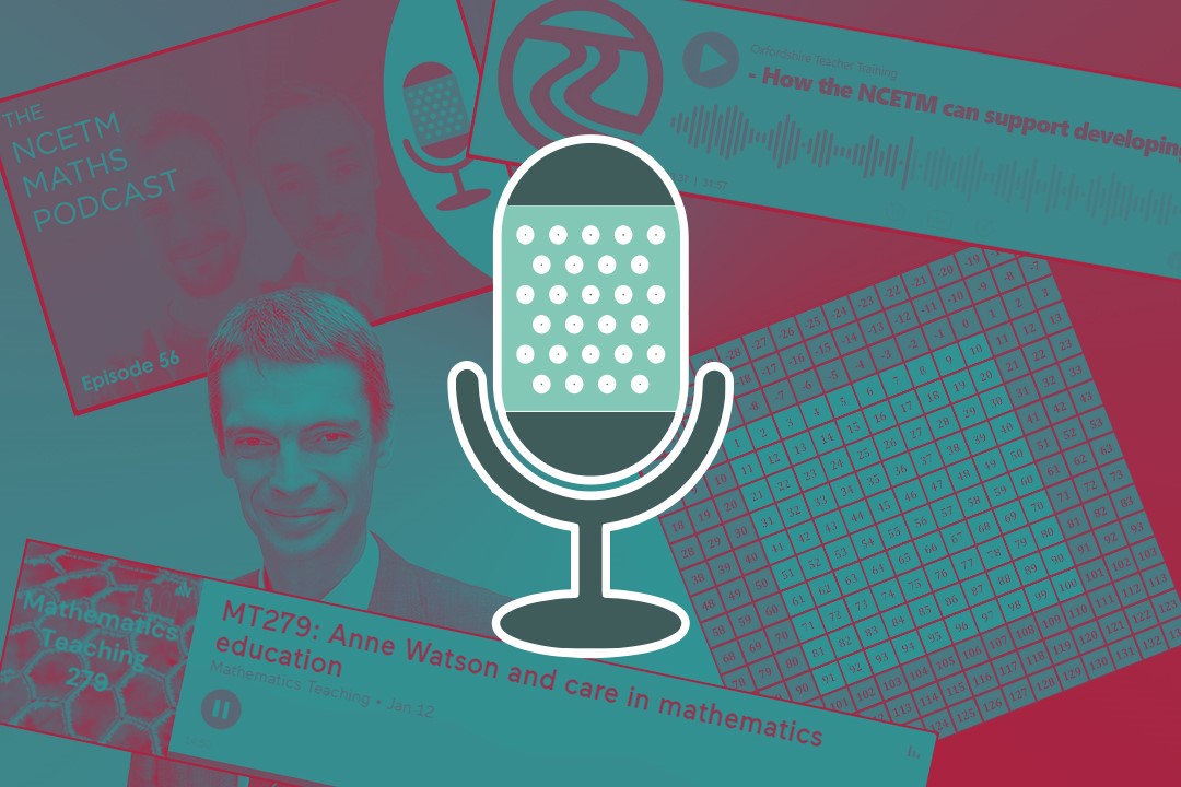 Podcasts get people talking about maths