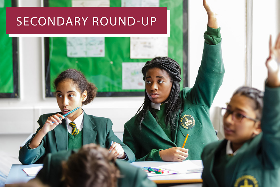 Our Secondary Round-up for September is out