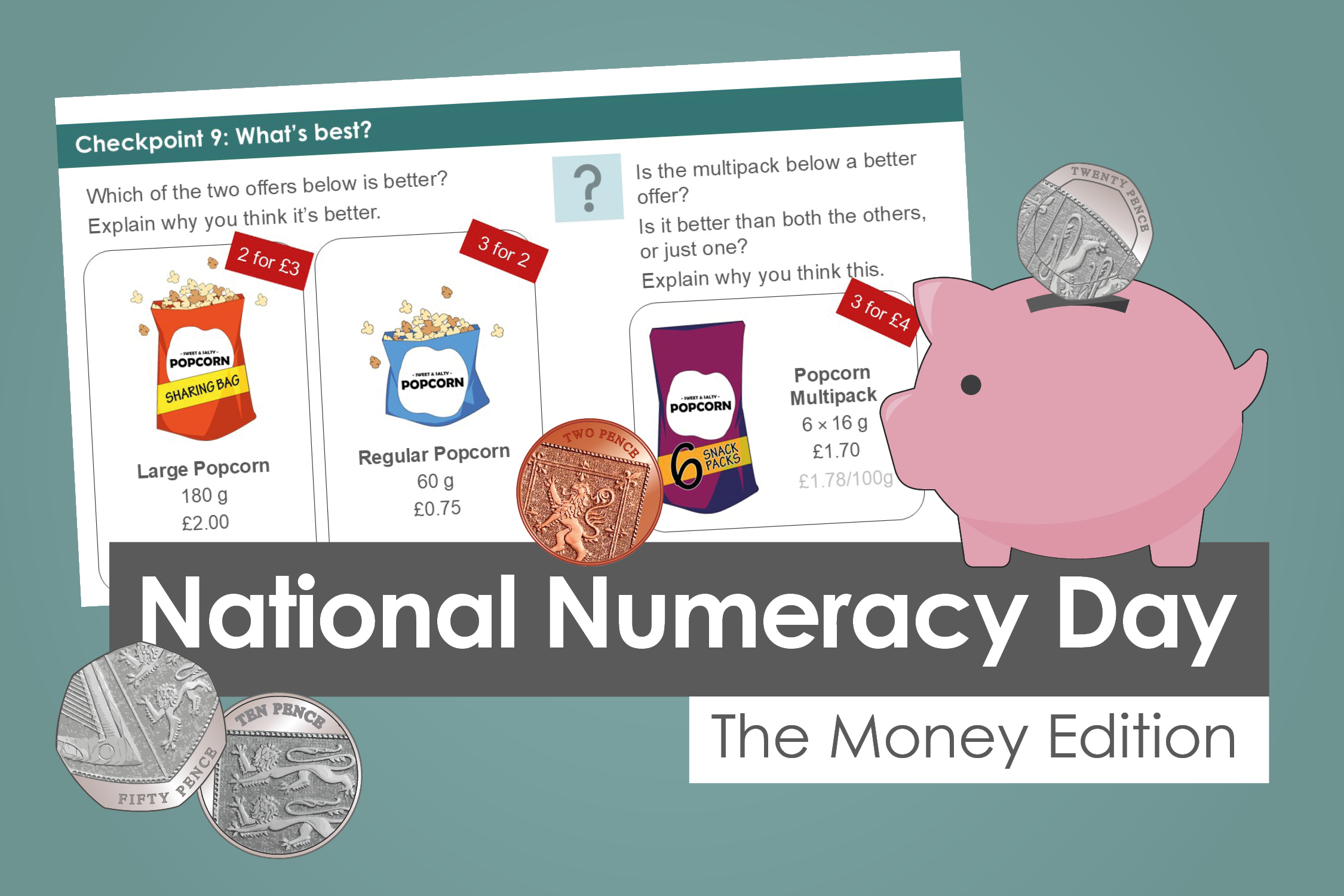 Managing money starts in the maths classroom