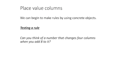 Place Value Counters – Slide