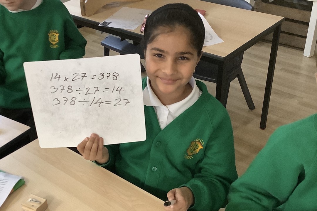 Embedding multiplicative understanding through Mastering Number at KS2